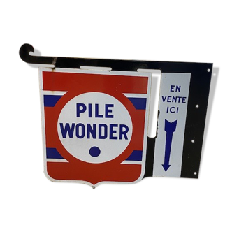 Enamelled plate Wonder Batteries
