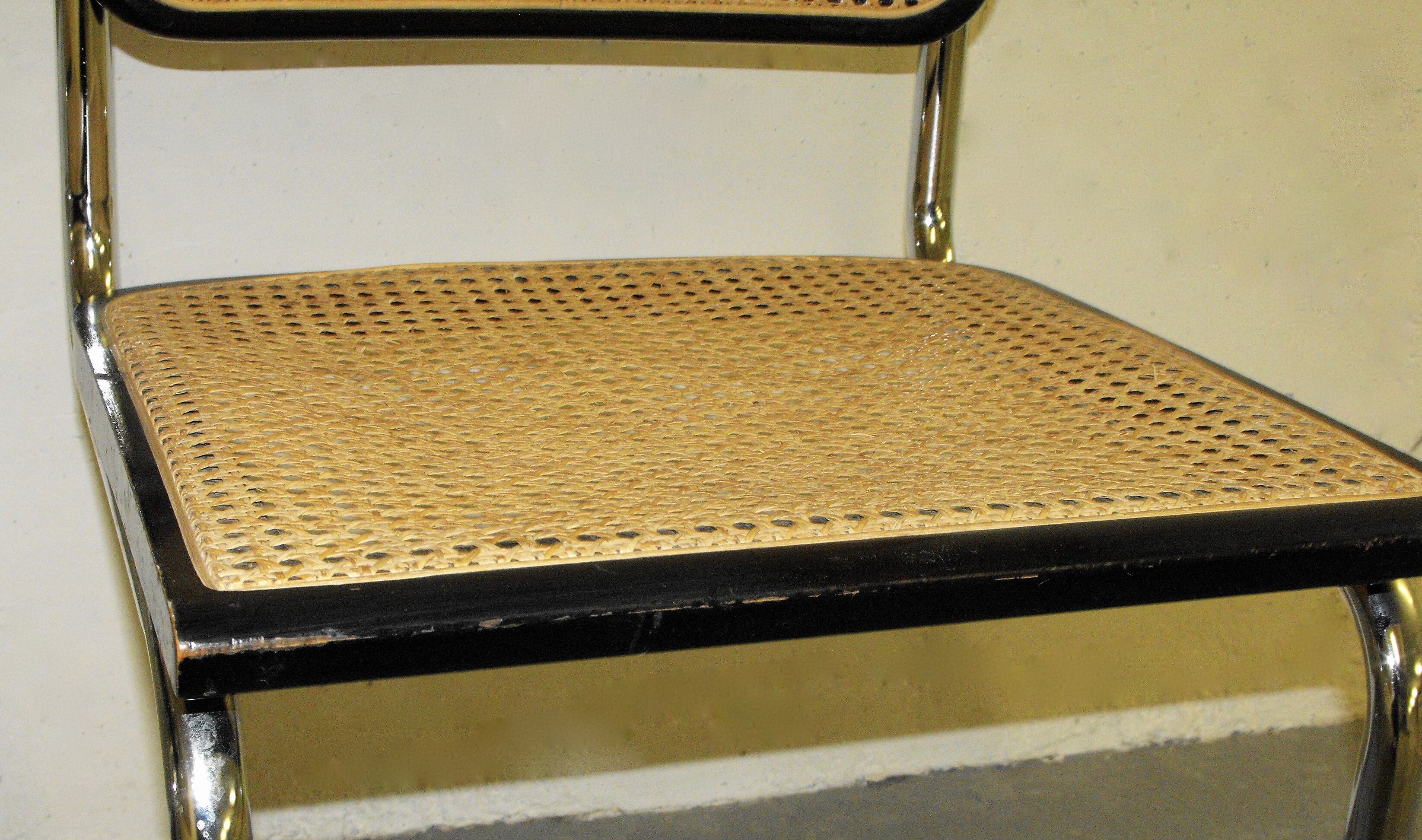 Set of 3 chairs B32 by Marcel Breuer