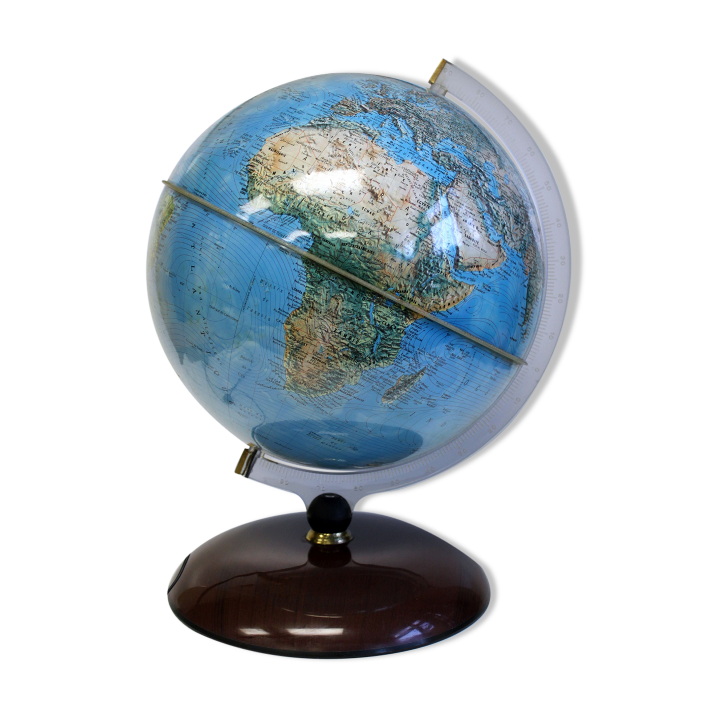 Luminous globe, 80's.