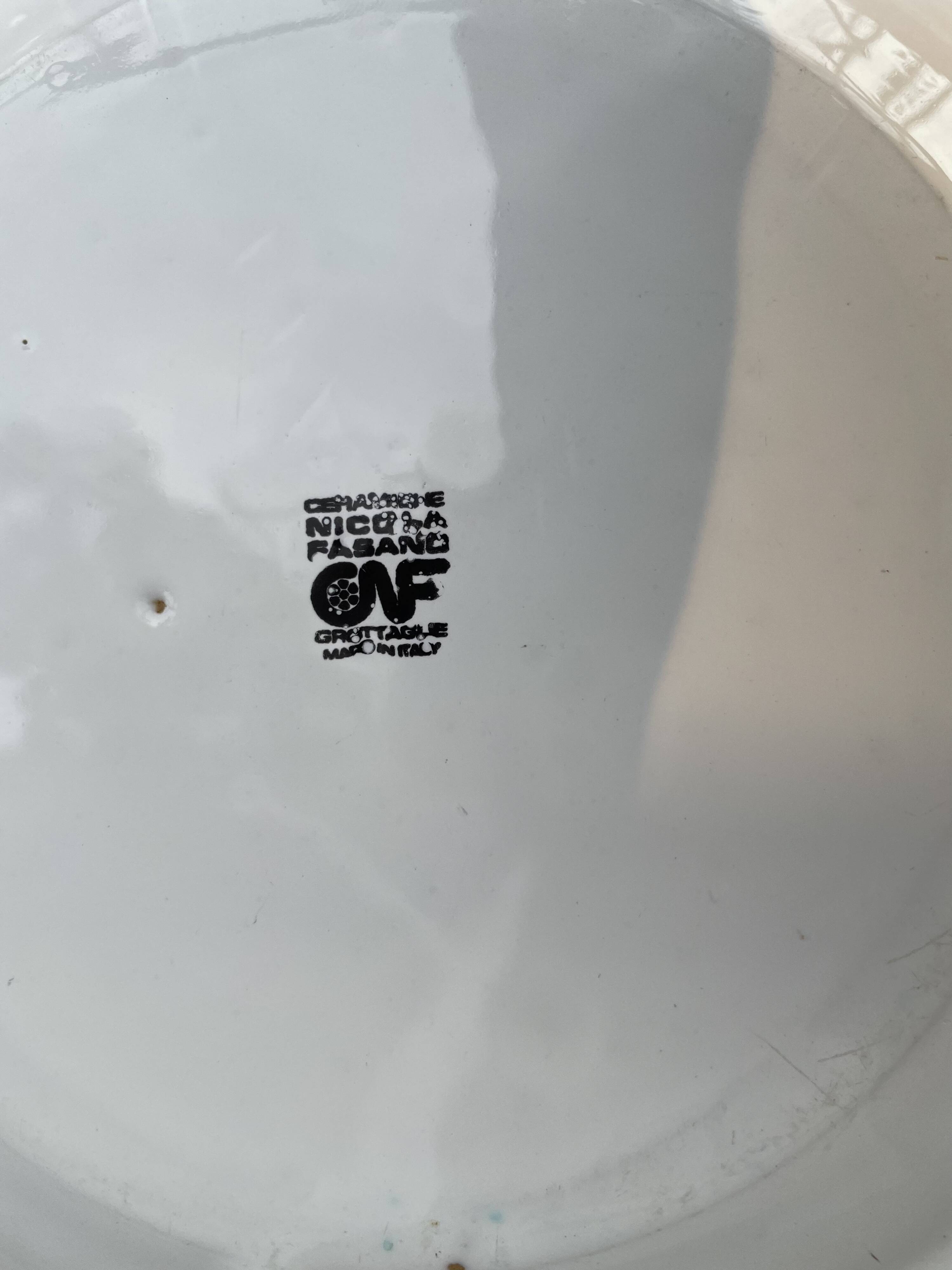 Nicola Fasano dinner plate