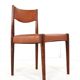 Set of 6 rosewood dining chairs 'Cellemuiden'