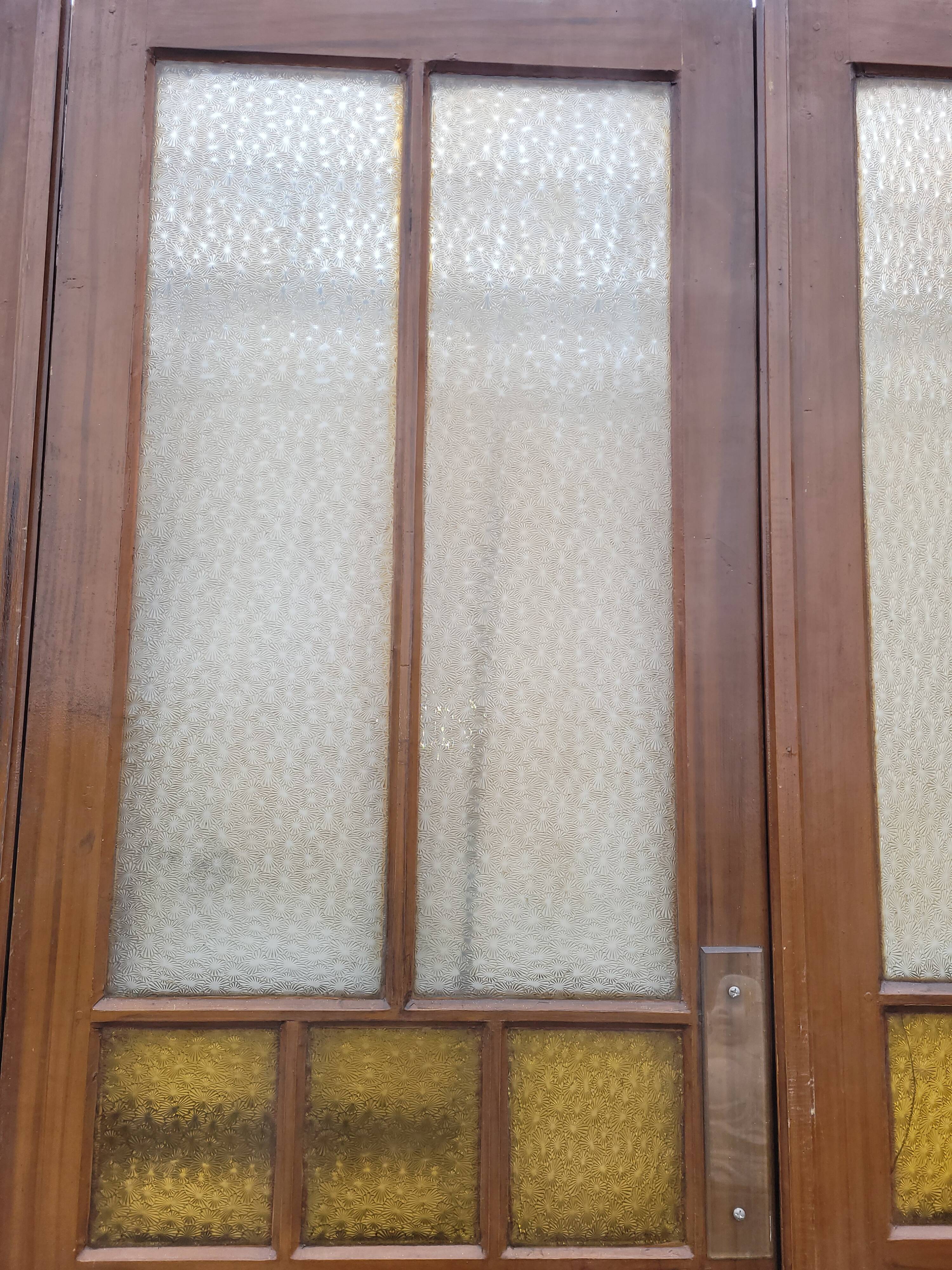 3 old separation doors