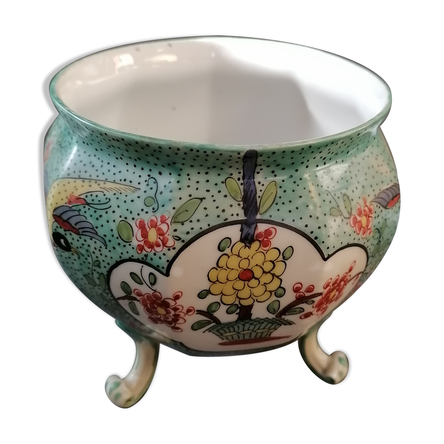 Ceramic pot cover