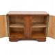 Art Deco style walnut chest of drawers, Poland, 1950s.
