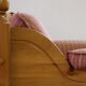 Vintage mid-century Danish pine lounge chair, 1970s