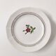 6 Sarreguemines earthenware dessert plate with flowers, Armelle model