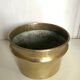 Cache-pot en laiton vintage