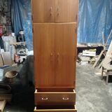 Armoire années 60 vintage faible largeur