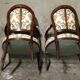 Paire de fauteuils cabriolets de style transition Louis XVI