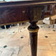 Louis XVI style oval marquetry table – 1.70 m