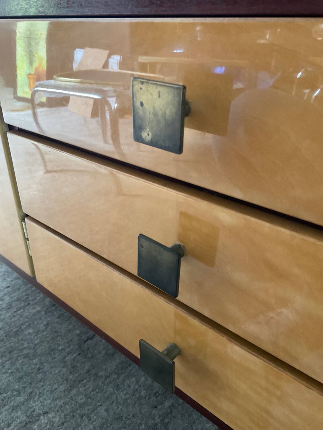 Vintage teak TV cabinet sideboard from the 60s and 70s