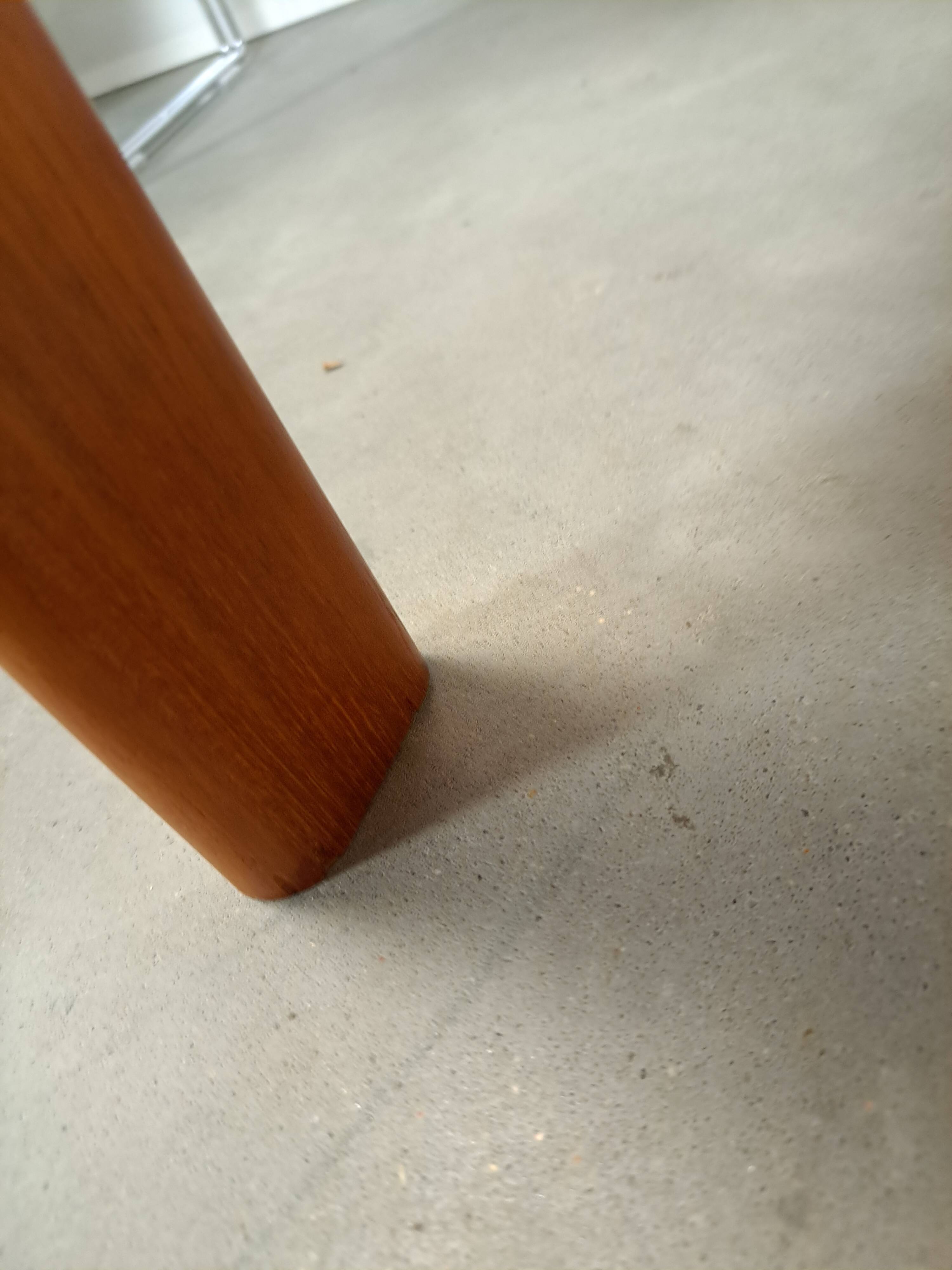 Table de salon en teck Deense vierkante Glostrup, nr, 4