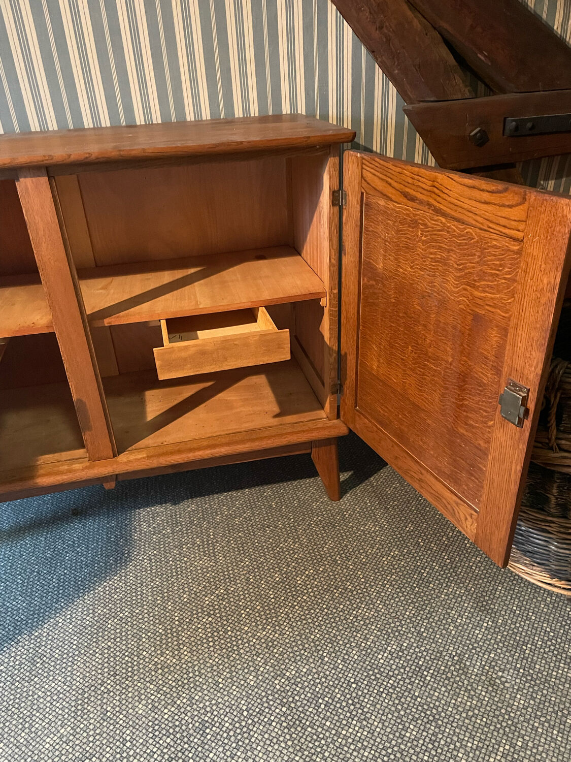 Sideboard vintage compass feet 50/60