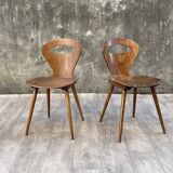 Pair of Baumann ant bistro chairs