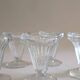 Ensemble de 6 coupes à glaces en verre