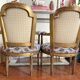 Paire de fauteuils Louis XVI restaurés