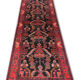 Persian hamadan carpet runner rug 508x113cm