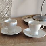 Vintage duo of cups