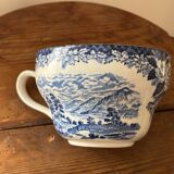Antique English porcelain cup Lochs of Scotland Enoch Wedgwood