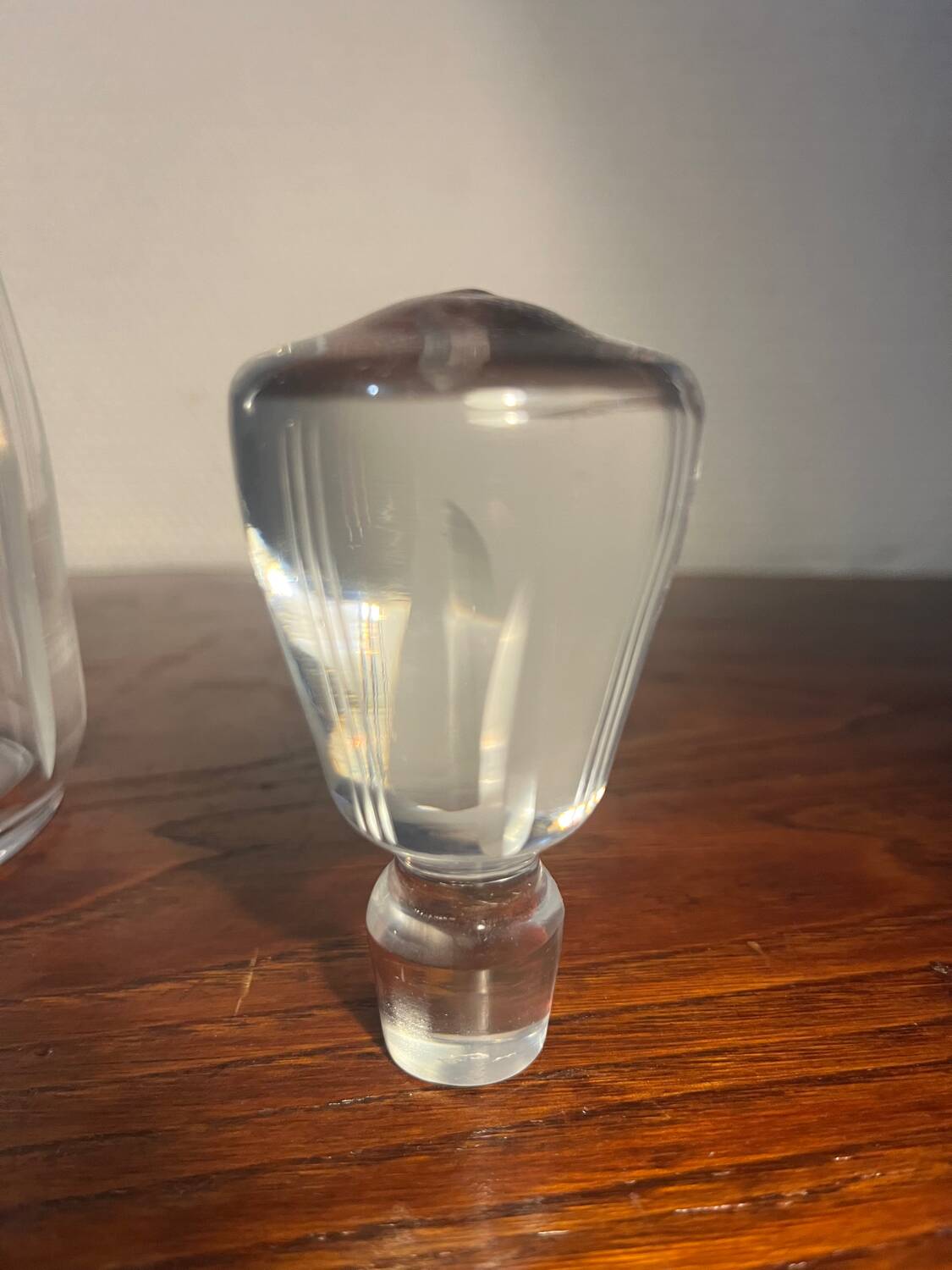 Antique Sèvres crystal decanter