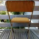 Pair of folding chairs Lafuma model Chantazur from before 1968