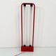 Red floor lamp by Gian N. Gigante for Zerbetto, 1980