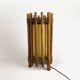 Wooden lamp jungle 80s