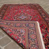 Old persian carpet keshan 214 x 133 cm