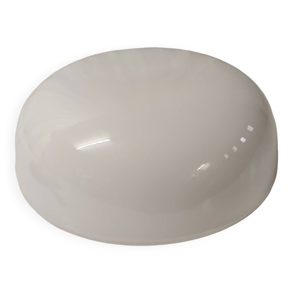 Plafonnier Globe Opaline – Vintage Années 60/70 – Diamètre 19,8 Cm – France
