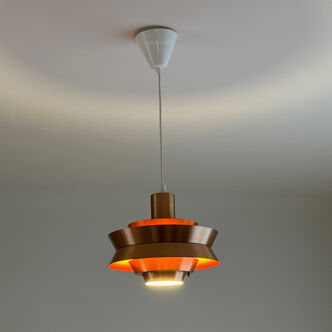Copper pendant light by Carl Thore