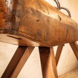 Vintage gym horse wood