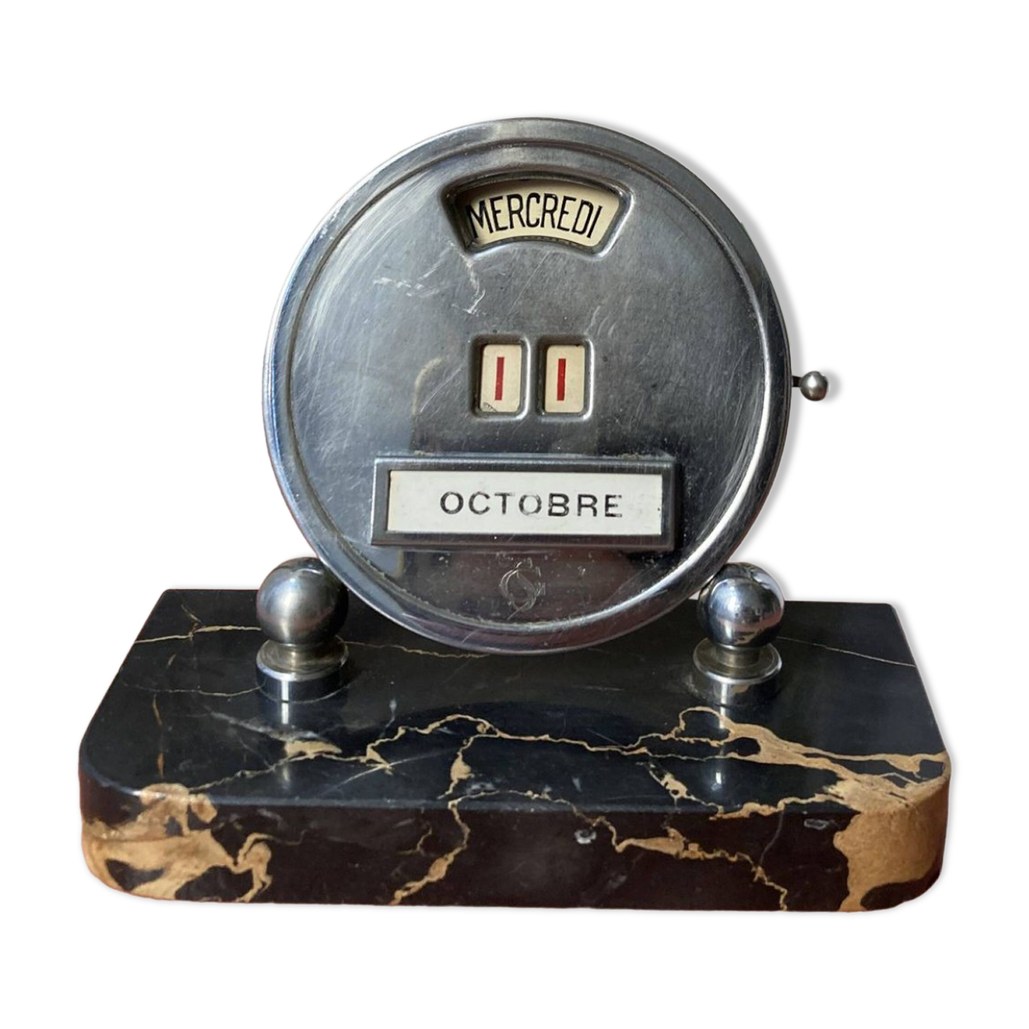 Calendrier perpétuel Art Déco