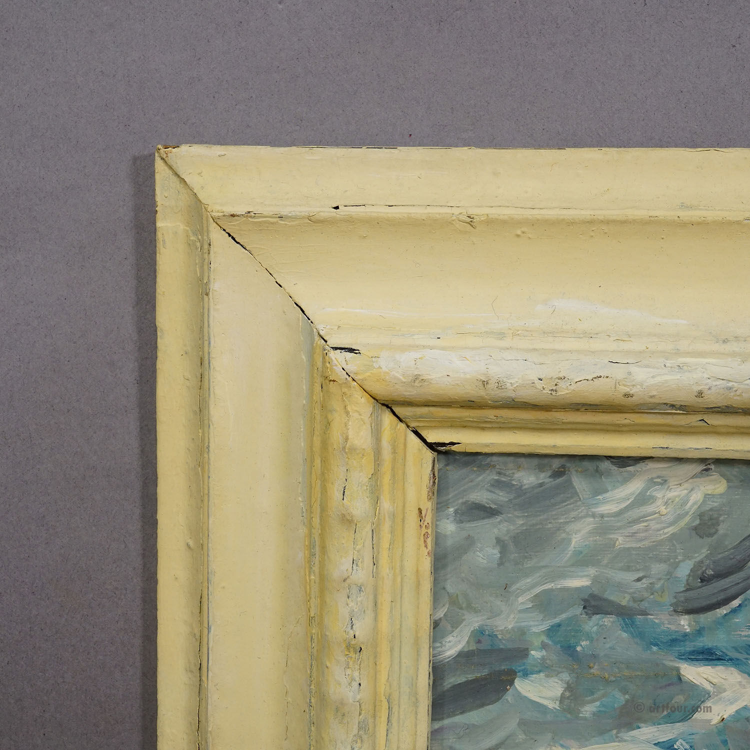 Oil painting by Alexander Michael – Summer Landscape, 1978