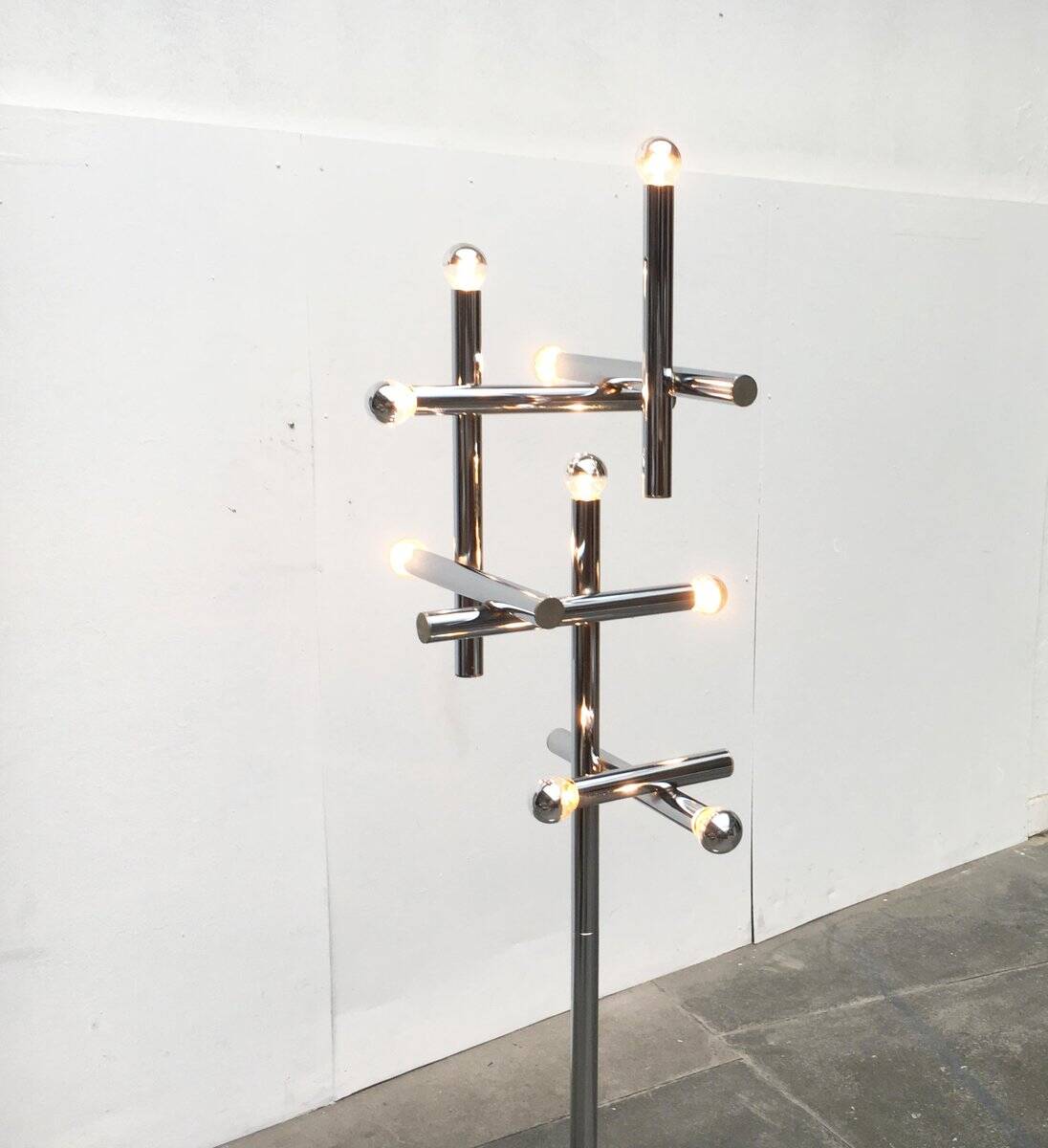 Swiss Space Age floor lamp by Temde