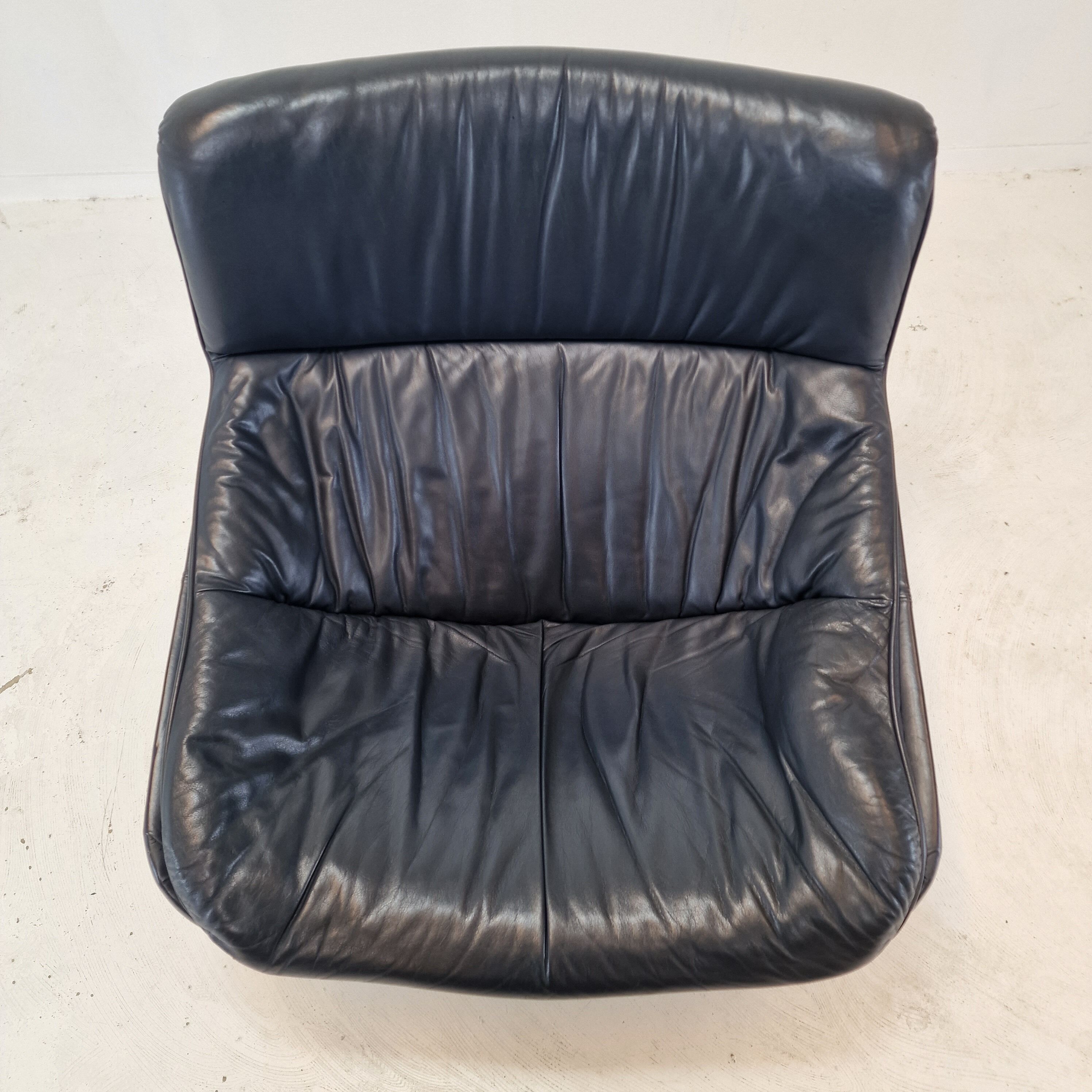 Midcentury F518 Lounge Chair by Geoffrey Harcourt for Artifort, 1970s