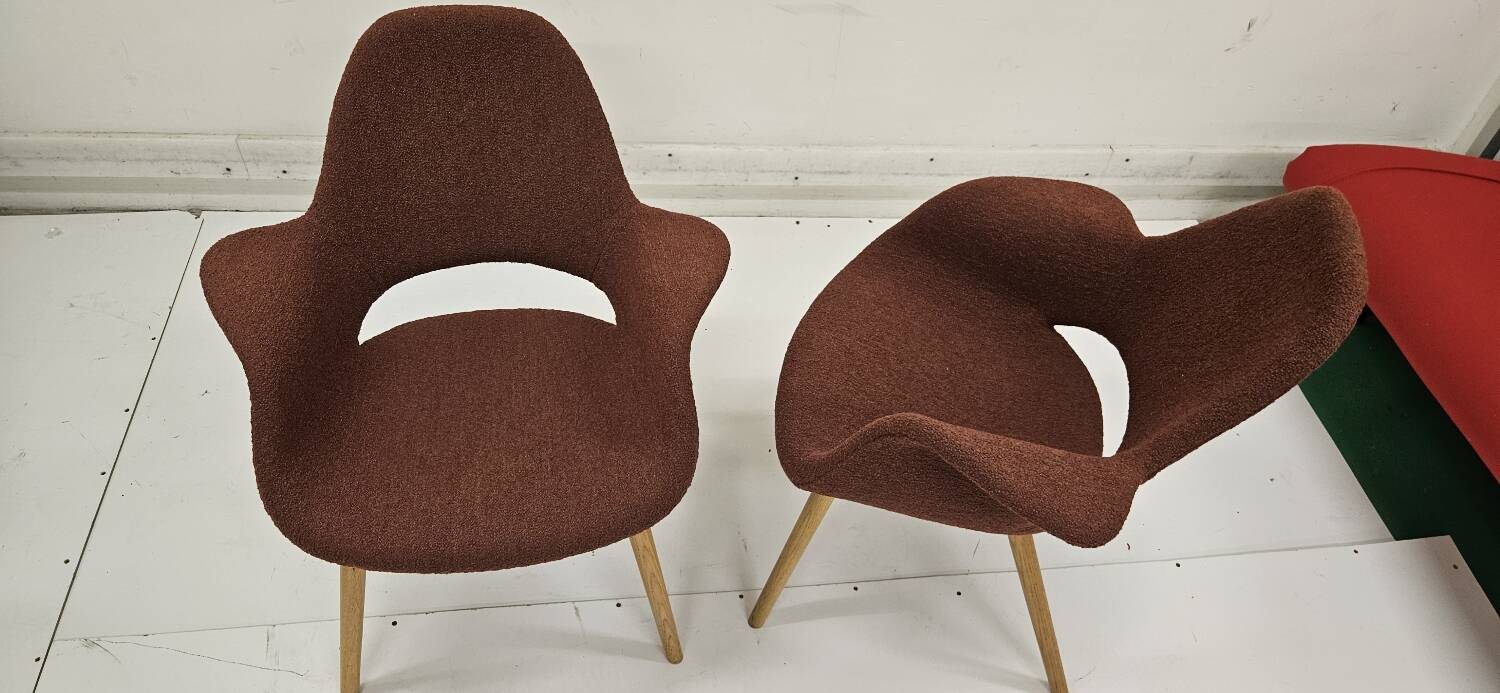 Chaise Boucle Charles Eames Organic de Vitra