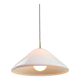 Elpis Pendant by Luigi Massoni for Guzzini in Plexiglass & Brass, 1970s