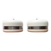 Vintage German pendant lamp model 5526 in Space Age style by Alfred Kalthoff for Staff Leuchten, 1970s, set of 2.