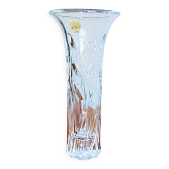 Vintage crystal bud vase