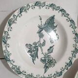 8 Saint Amand des Eaux soup plates