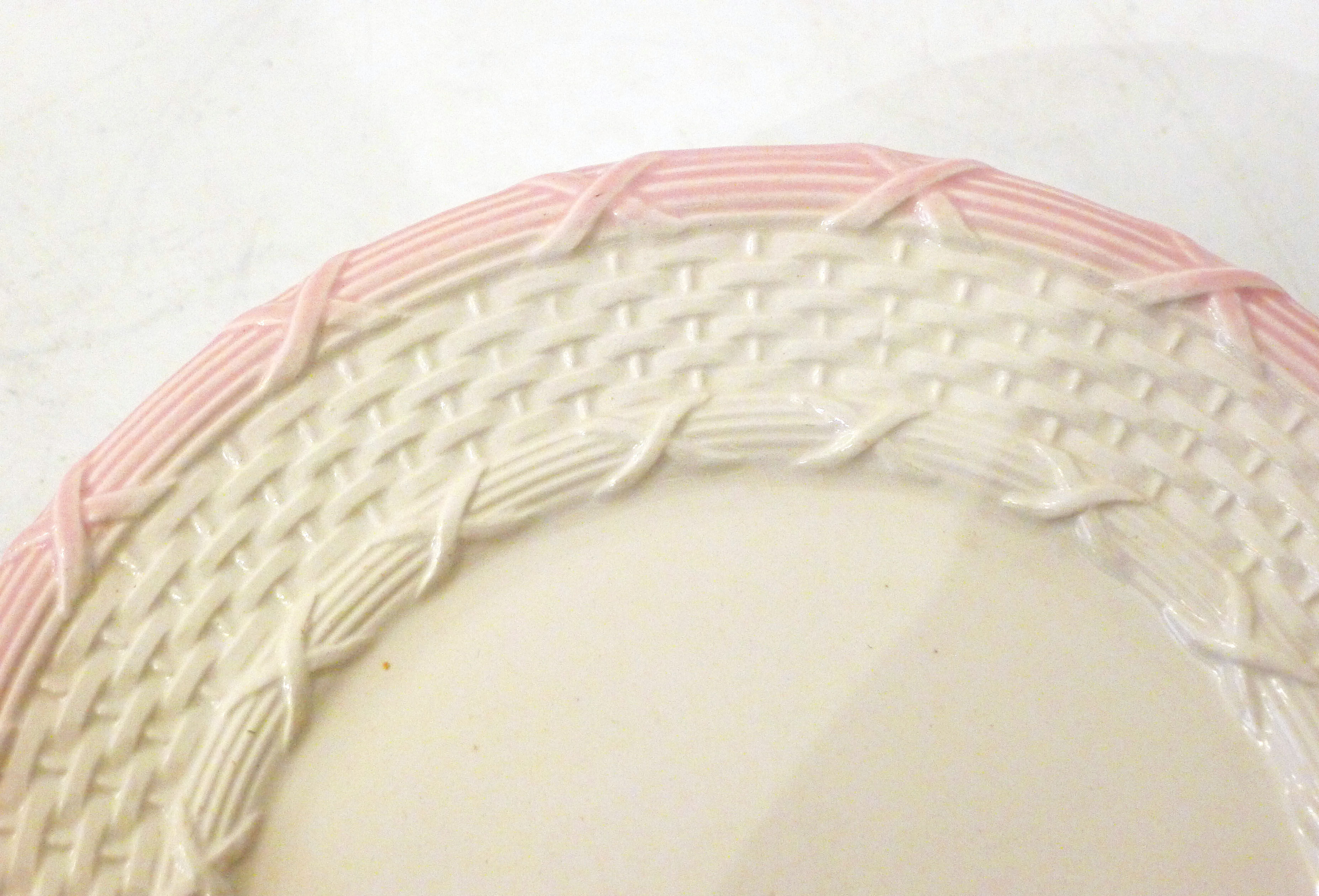 Set of 6 plates blackberries slurry