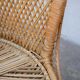 Fauteuil vintage en rotin
