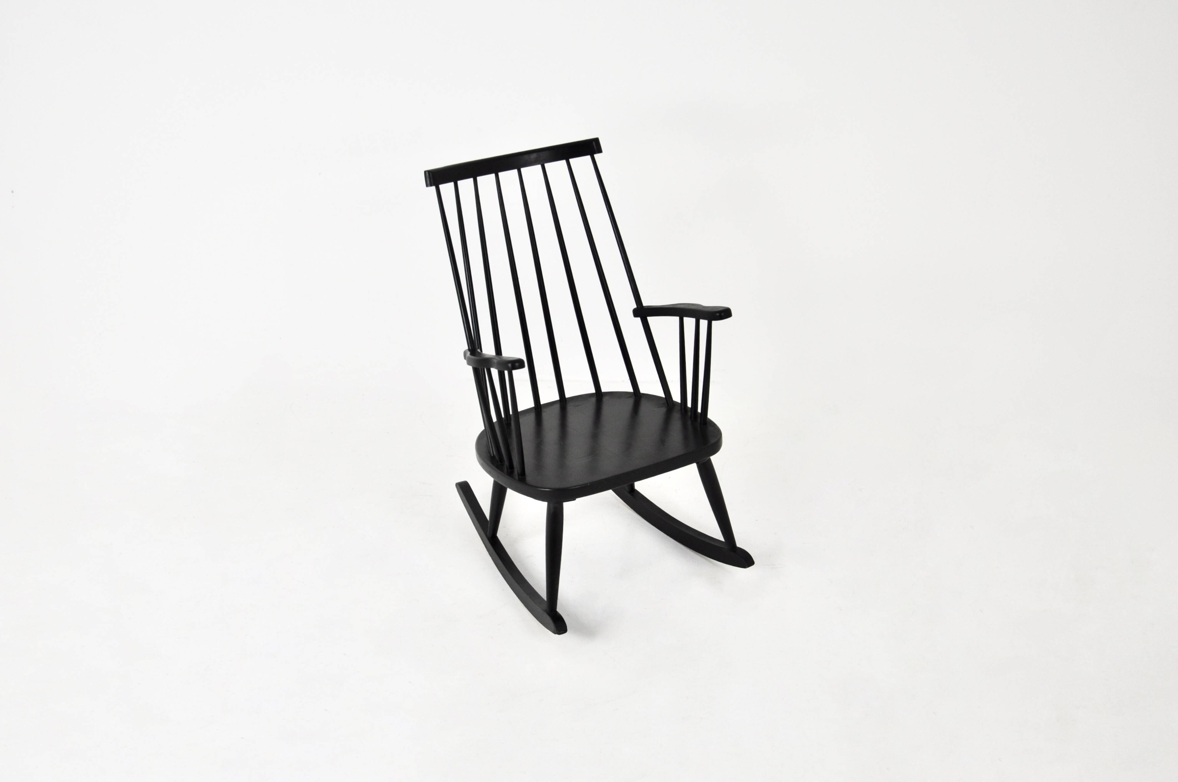 Rocking chair by Lena Larsson for Nesto, 1960s
