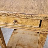 Paire de chevet en bois clair