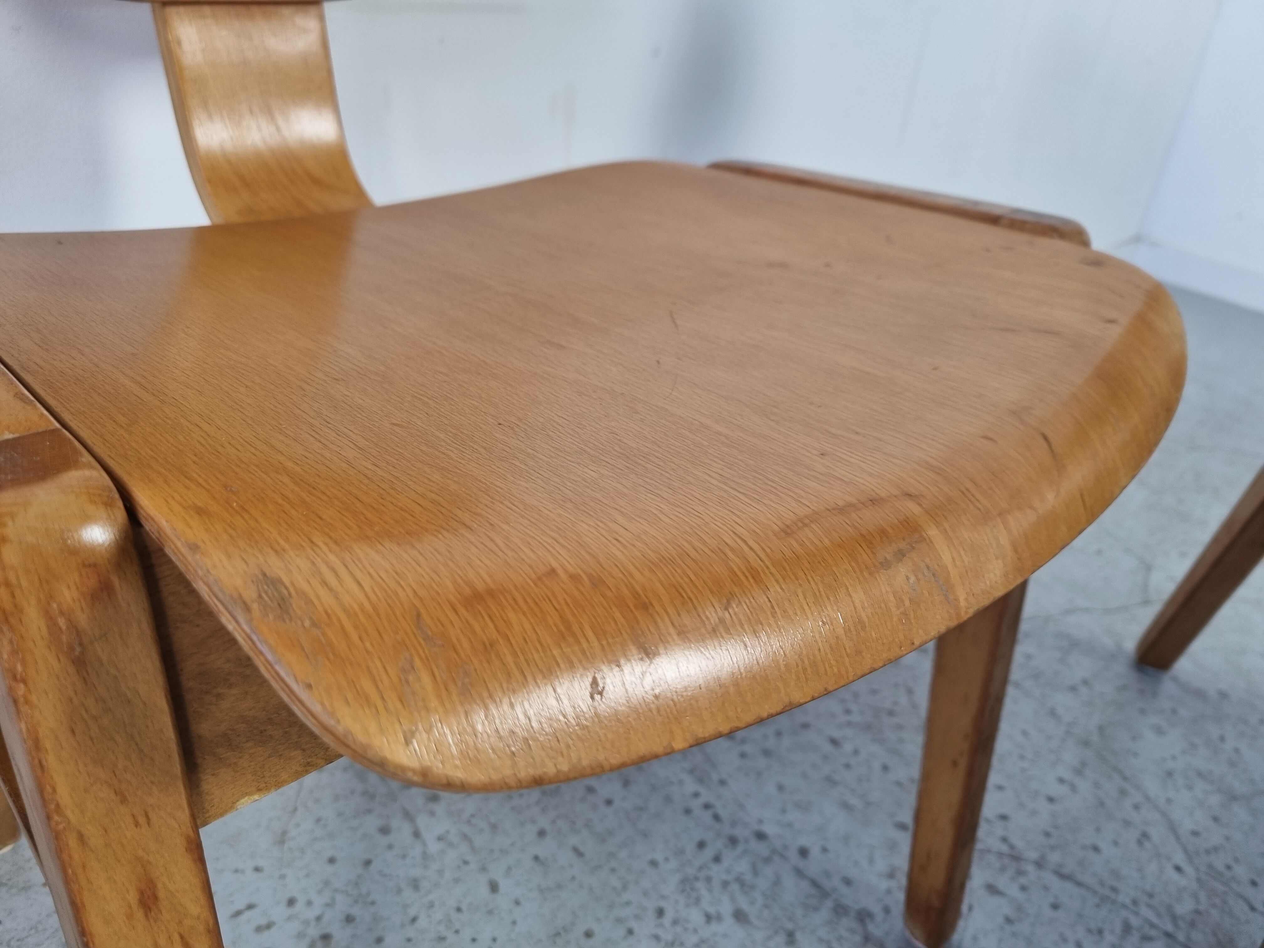 6 vintage Scandinavian chairs 60s/70s