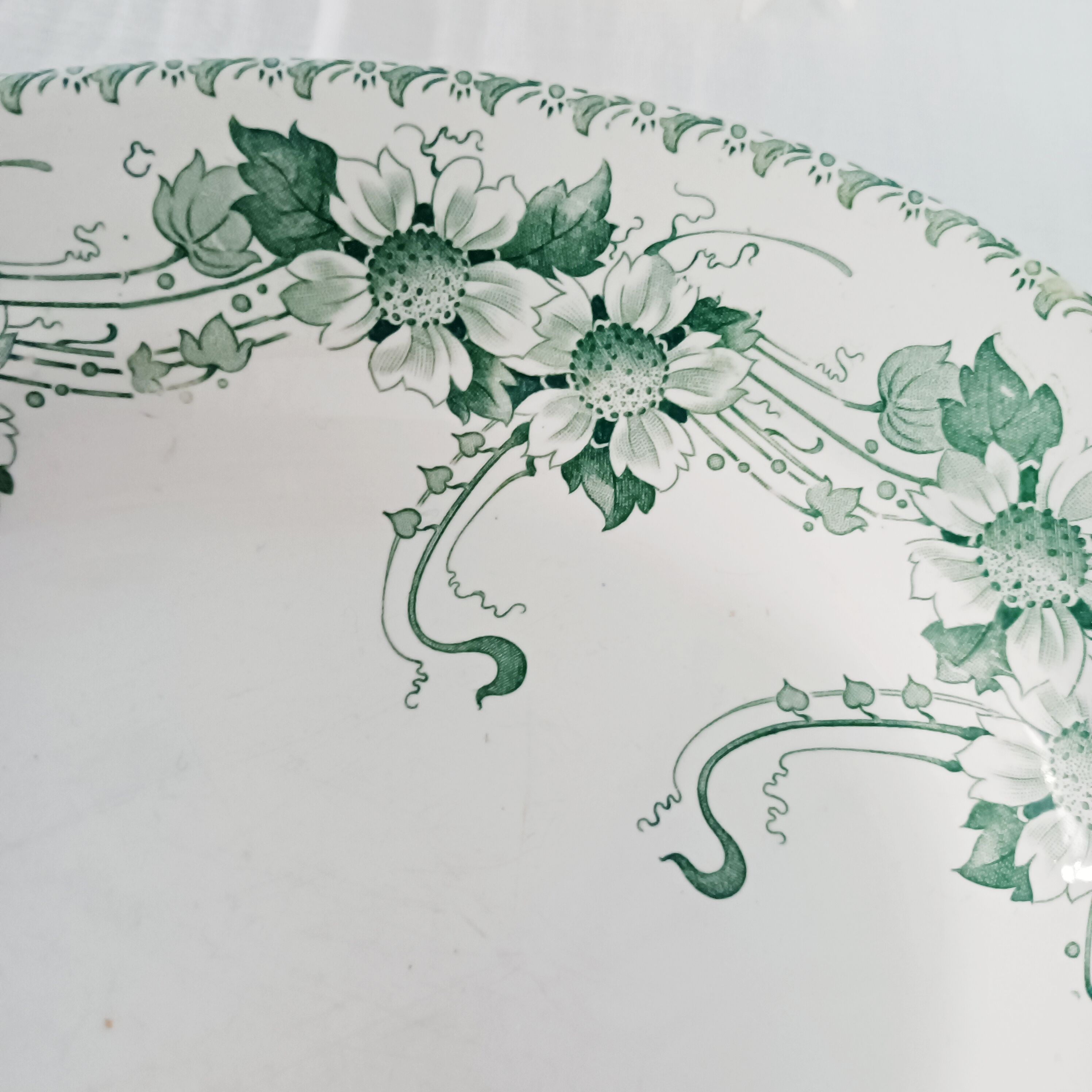 Oval iron earth dish, BFK