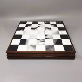 1970s Gorgeous Piero Fornasetti Board Game Set. Made in Italy
