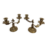 Pair of Louis XV candlesticks