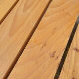 Table basse en pin vintage