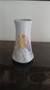 Glazed earthenware vase with "birds" decoration, Manufacture of Salins-les-Bains.